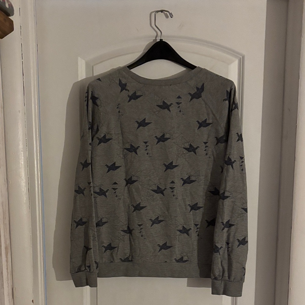 Vans Gray and Black Star Crewneck Sweater - Picture 2 of 4